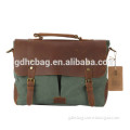 Men Women retro canvas leather Shoulder Bag Overnight duffle bag travel Luggage